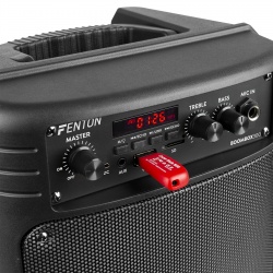 Boombox głośnik mobilny BT BoomBox300 LED mikrofon Fenton