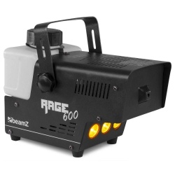 Wytwornica dymu z efektem LED BeamZ Rage 600LED 2 piloty