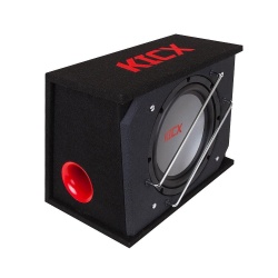 Aktywny subwoofer samochodowy skrzynia basowa Kicx AP 301 BPA 12V 350W