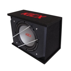 Aktywny subwoofer samochodowy skrzynia basowa Kicx AP 301 BPA 12V 350W