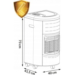 Przenośny piecyk gazowy HUMBERG HM-901 moc 4200 W