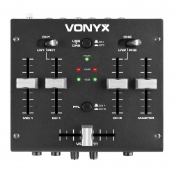 Mikser audio VDJ2USB 3-kanałowy DJ/USB Vonyx