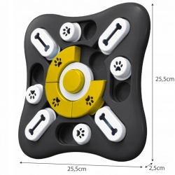 Zabawka z miską dla psa spowalniająca jedzenie edukacyjna ćwiczy węch