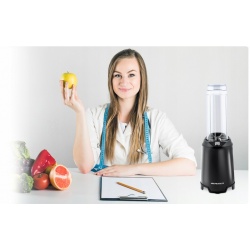 Blender ręczny kielichowy do koktajli 2 butelki smoothie 350W BD-752