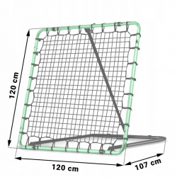 Bramka treningowa rebounder Neo-Sport 120 x 120 cm siatka