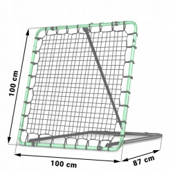 Bramka treningowa rebounder Neo-Sport 100 x 100 cm siatka