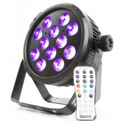 Reflektor LED Flat PAR BeamZ BT300 kolorowe i białe światło