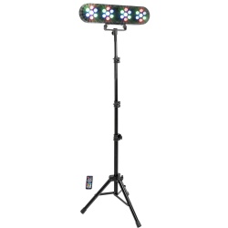 Efekt świetlny RGB LED PAR FUNLED ze statywem Party light&Sound