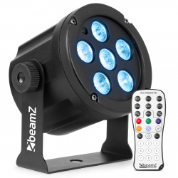 Slim PAR 30 reflektor BeamZ z diodami LED 6x 30W 3w1