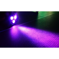 Reflektor LED PAR Ibiza PAR-MINI-STR 3x4W RGBW DMX pilot