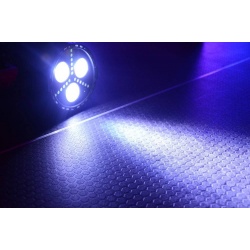 Reflektor LED PAR Ibiza PAR-MINI-STR 3x4W RGBW DMX pilot