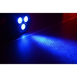 Reflektor LED PAR Ibiza PAR-MINI-STR 3x4W RGBW DMX pilot