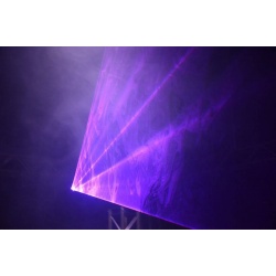 Laser Ibiza LZR430RGB dużej mocy 430 MW 128 WZORÓW