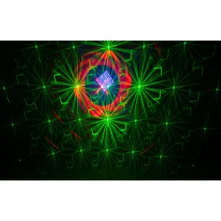 Bateryjny efekt świetlny LED laser RGB TINYLED-LASRGB