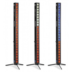 Oświetlacz bateryjny belka BBB243 LED Bar 24x3W RGB pionowa pozioma