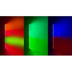 Oświetlacz bateryjny belka BBB243 LED Bar 24x3W RGB pionowa pozioma