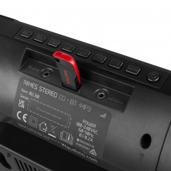 Miniwieża HIFI Nimes odtwarzacz CD tuner FM BT USB biała czarna