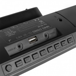 Miniwieża HIFI Nimes odtwarzacz CD tuner FM BT USB biała czarna