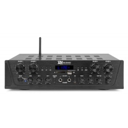 Wzmacniacz audio PV240BT 4 strefowy 400W BT USB SD FM pilot Power Dynamics