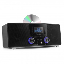 Radio stereofoniczne Cannes tuner DAB+ CD FM BT Audizio Boombox