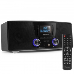 Radio stereofoniczne Cannes tuner DAB+ CD FM BT Audizio Boombox