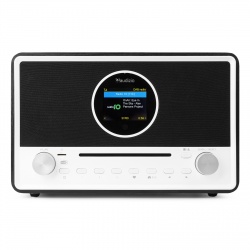 Radio internetowe Lucca DAB+ FM odtwarzacz płyt CD czarne Audizio