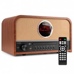 Radioodbiornik tuner DAB+ oraz FM z odtwarzaczem CD Salerno Audizio