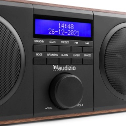 Radio cyfrowe stereo tuner FM DAB+ Audizio Novara 4 kolory