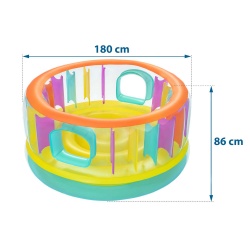 Trampolina dmuchana dla dzieci 180 x 86 cm Bestway 52262