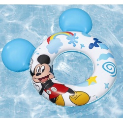 Dmuchane kółko do pływania z Myszką Mickey 76 cm Bestway 9102K