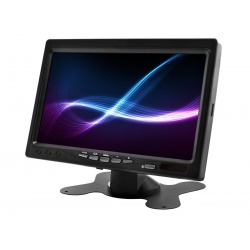 Monitor LCD 7 cali do dwóch kamer AHD 4PinQuad 12V 24V