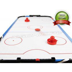 Składany stół do gry w hokeja z nadmuchem Air Hockey Cymbergaj duży Air Flow 120 x 60 x 72 cm