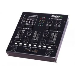 Mikser dźwięku 2-kanałowy 5 wejść stereo odtwarzacz MP3 USB DJM200USB Ibiza Sound