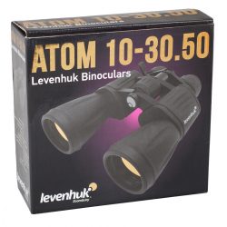 Lornetka Levenhuk Atom 10-30x50 z osłonami i sakwą