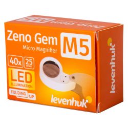 Lupa Levenhuk Zeno Gem M5 powiększenie o wartości 40x