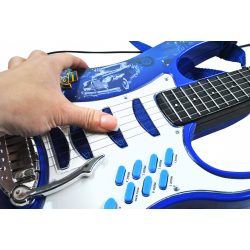 Gitara elektryczna z mikrofonem i wzmacniaczem dla dzieci 2 kolory