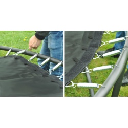 Sprężyny do trampoliny 135 mm sprężyna 13,5 cm 10 szt komplet