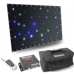 Kotara świetlna BeamZ SparkleWall LED96 złącze DMX torba transportowa