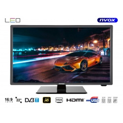 Telewizor LED 22 cali do domu samochodu domu tuner DVB-T MPEG-4/2 USB HDMI