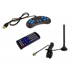 Przenośny odtwarzacz DVD marki NVOX z matrycą 16 cali LED tuner DVB-T MPEG-4/2 port USB/SD