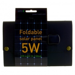 Elastyczna ładowarka solarna rozkładana 760 x 215 x 1mm S5W1B Power Need