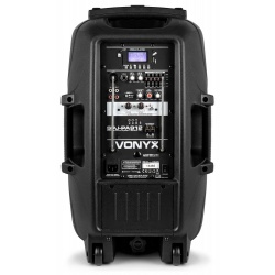 Kolumna mobilna Vonyx SPJ-PA912 moc 500W tuner radiowy FM Bluetooth