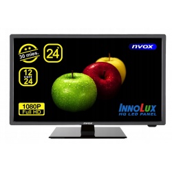 Telewizor LED 24 na 12/24/230V do postawienia wszędzie FULL HD z DVB-T