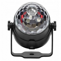 Kula dyskotekowa Led Ball Disco Laser Rgb czujnik dźwięku pilot