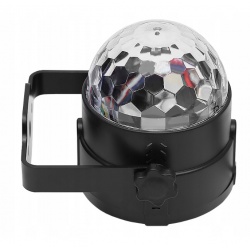 Kula dyskotekowa Led Ball Disco Laser Rgb czujnik dźwięku pilot