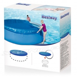 Pokrywa do basenów ogrodowych rozporowych o średnicy 457 cm Bestway 58035