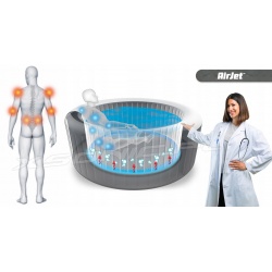 Dmuchane jacuzzi SPA z masażem Palm Springs 196 x 71 cm Bestway 60017 dla 6 osób